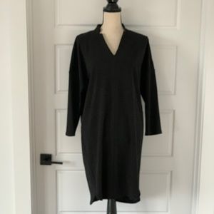 HSOBD Halston Simple Oversized Black Dress